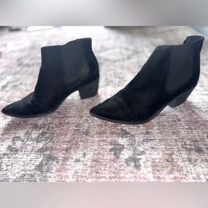 Black H&M booties size 9
